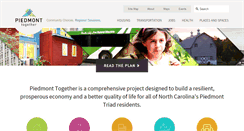 Desktop Screenshot of piedmonttogether.org