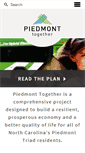 Mobile Screenshot of piedmonttogether.org
